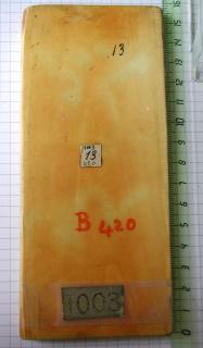 Panel, 2 registers, 3 arches across (frise d'arcatures) (Back)