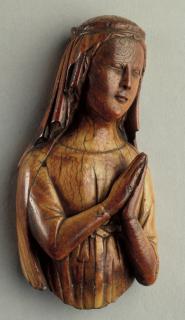Statuette or relief (fragment; appliqué) (Front)