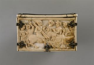 Casket (coffret; frise d'arcatures) (End, right)