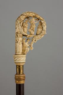 Head of crozier (crosse); known as the 'Crosse de Mgr Duperray' (Front)