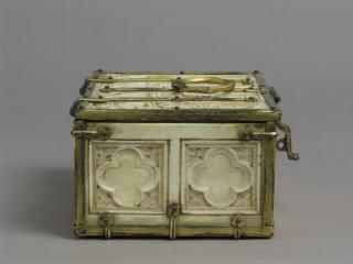 Casket (coffret; frise d'arcatures) (End, left)