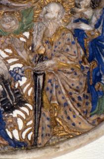 Partially openwork medallion (médaillon ajouré) (Detail, front)