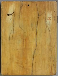 Diptych, 1 register, 1 arch across (Back, left wing)