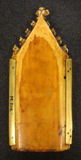 Gabled triptych (tabernacle) (Back)