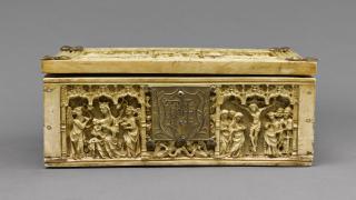 Casket with ogee arches (coffret) (Body, front)