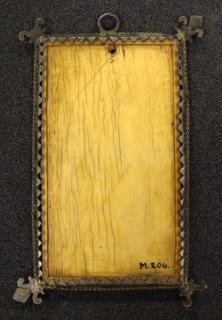 Writing tablet, 1 register, 3 arches across (frise d'arcatures; plaquette; tablette à écrire) (Back)
