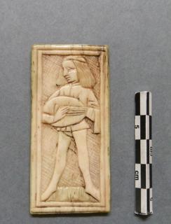 Panel (fragment of a box; lid), 1 register (plaquette; boite) (Front)