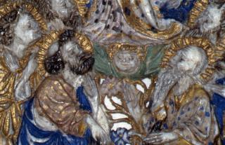 Partially openwork medallion (médaillon ajouré) (Detail, front)