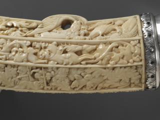 Hunting horn (oliphant) (Detail, side 2)