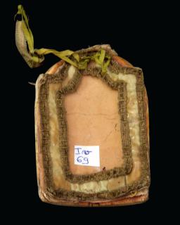 Pax, 1 ogee arch across (baiser de paix) (Back)