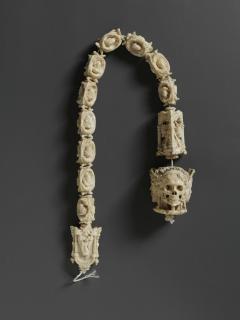 Rosary, 13 beads, 2 and 3 faces (chapelet)