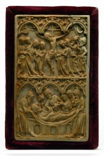 Writing tablet, 2 registers, 3 arches across (frise d'arcatures; tablette à écrire) (Front)