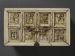 Casket, with ogee arches (coffret) (Lid)