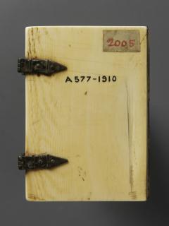 Diptych, 1 register (plaquettes) (Wing, right, back)