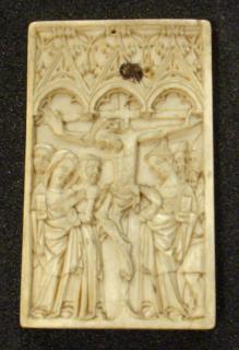 Writing tablet, 1 register, 3 arches across (tablette à écrire; frise d'arcatures; plaquette) (Front)