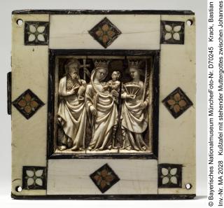 Openwork panel (plaque ajourée); probably reused as a pax (baiser de paix) (Front)