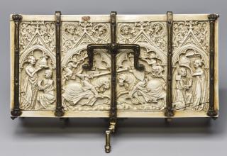 Casket with arches (frise d'arcatures; coffret) (Lid)