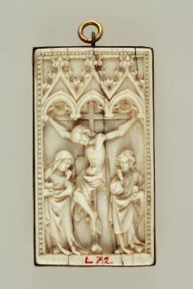 Panel, 1 register, 3 arches across (plaquette; frise d'arcatures) (Front)