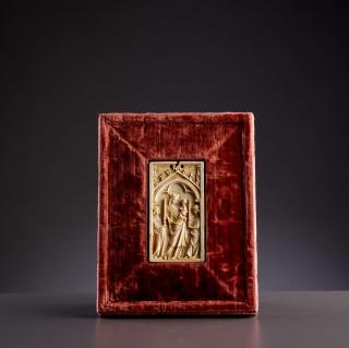 Panel, 1 register, 1 arch across (plaquette) (Front)