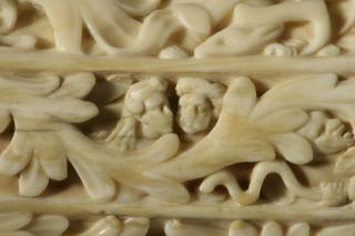 Hunting horn (oliphant) (Detail, side 1)