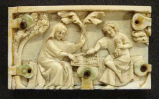 Panels (fragment of a casket; coffret) (Front, panel 2)