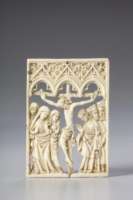 Openwork panel, 1 register, 3 arches across (plaque ajourée; frise d'arcatures) (Front)