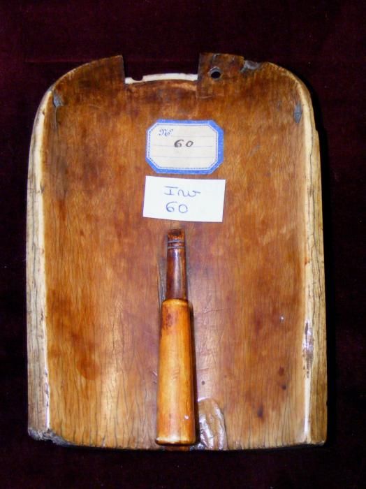 Pax, 1 ogee arch across (baiser de paix) (Back)