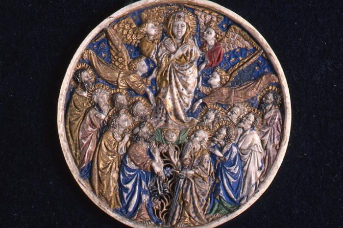 Partially openwork medallion (médaillon ajouré) (Front)