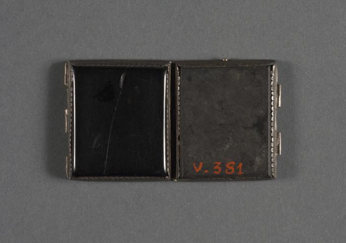 Openwork diptych, 1 register, 3 arches across (frise d'arcatures; plaquettes ajourées) (Back)