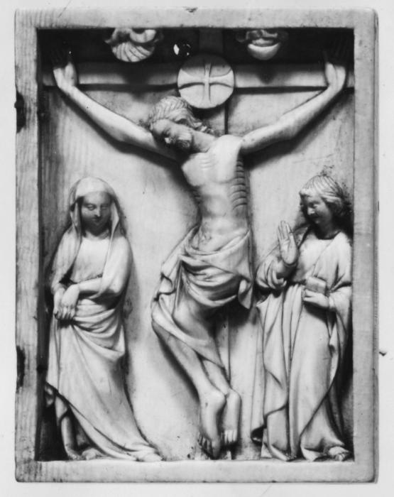 Wing, right (fragment of a diptych), 1 register (plaquette) (Front)