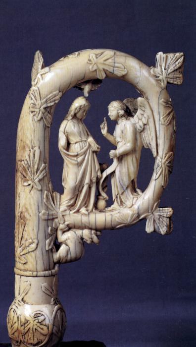 Head of a crozier (crosse) (Front)