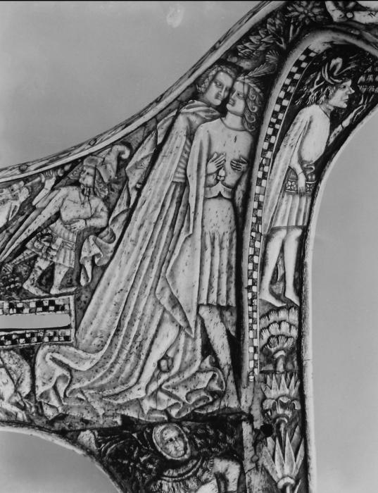 Saddle (selle); so-called Trivulzio saddle (Detail, right side)