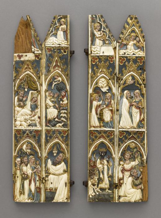 Gabled polyptych (tabernacle) (Front)