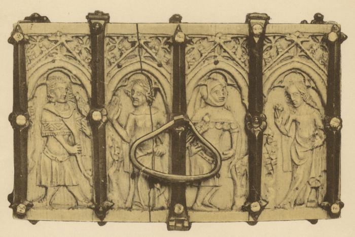 Casket (coffret; frise d'arcatures) (Lid)