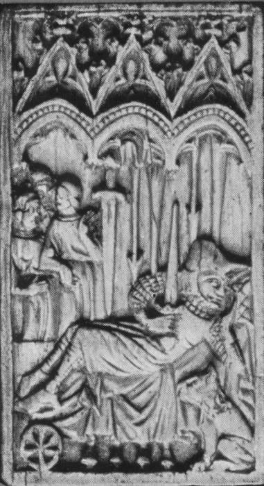 Writing tablet, 1 register, 3 arches across (frise d'arcatures; tablette à écrire) (Front)