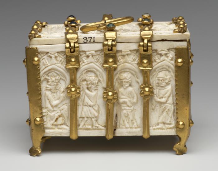 Casket (coffret; frise d'arcatures) (Back)