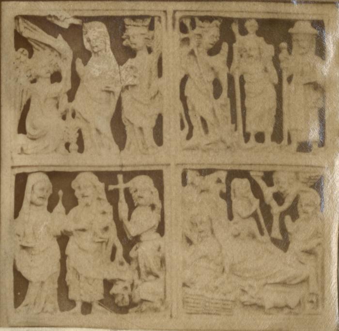 Openwork panel (plaquette ajourée), 2 registers (Front)