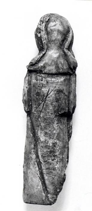 Statuette or knife handle (manche de couteau) (?) (Back)