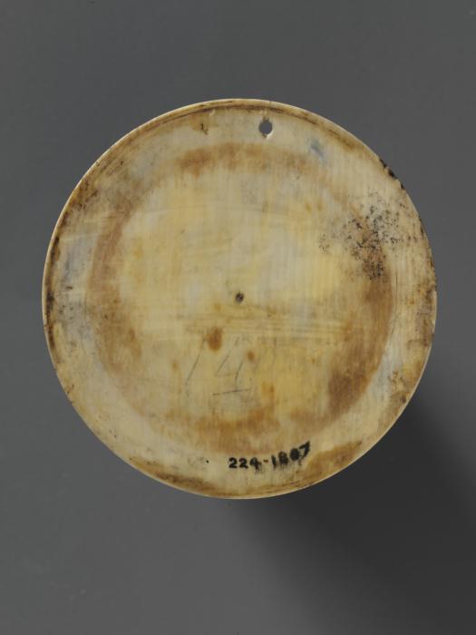 Mirror case, frame of 7 lobes (valve de miroir) (Back)