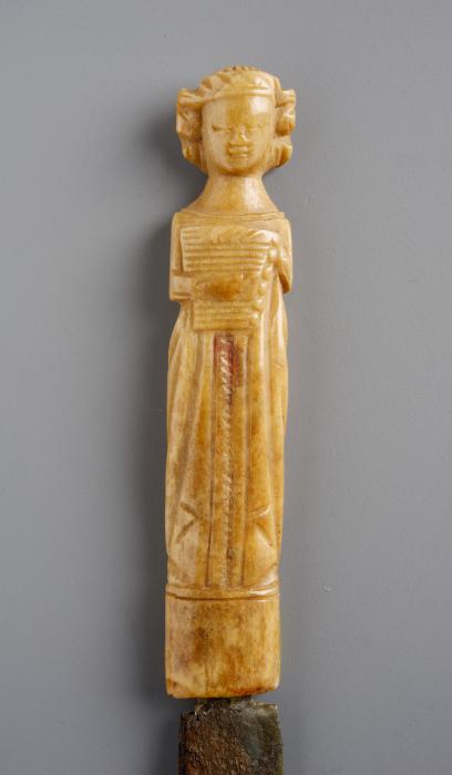 Knife handle (manche de couteau) (Front, detail)