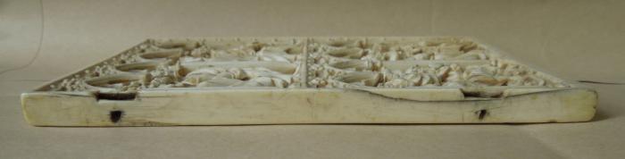 Wing, right (part of a diptych), 2 registers, 4 arches across (frise d'arcatures; colonnettes) (Side)