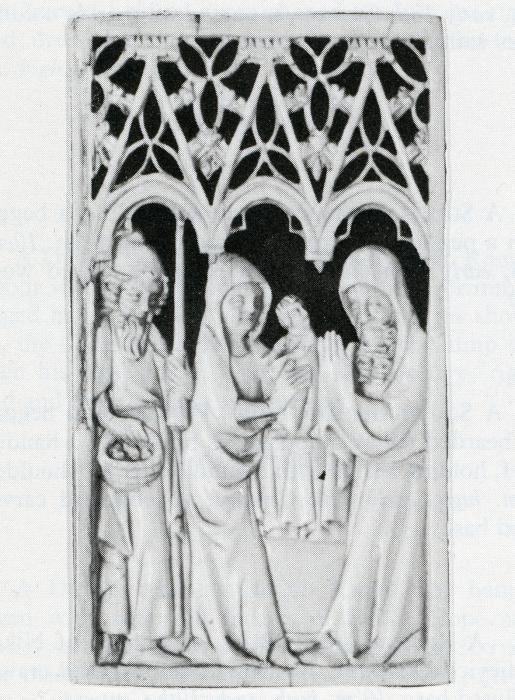 Openwork panel, 1 register, 3 arches across (frise d'arcatures; plaque ajourée) (Front)