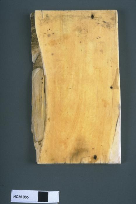 Wing, left (fragment of a diptych), 2 registers (Back)