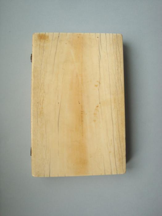 Diptych, 2 registers, 4 arches across (frise d'arcatures) (Back, left wing)