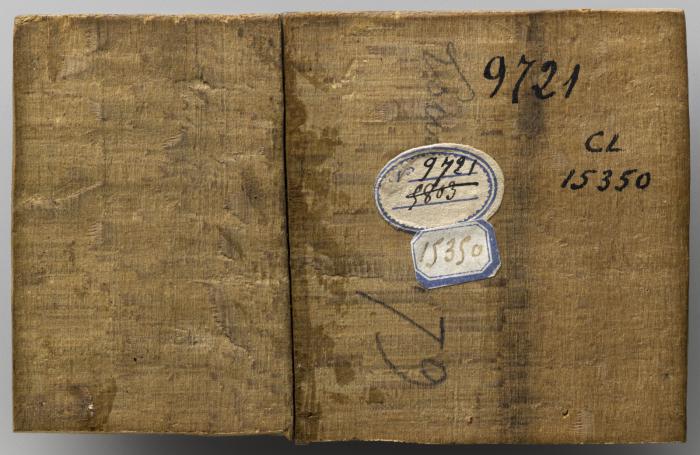 Panel (fragment of a box), 1 register (Back)