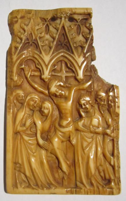 Writing tablet, 1 register, 3 arches across (plaquette, frise d'arcatures; tablette à écrire) (Front)