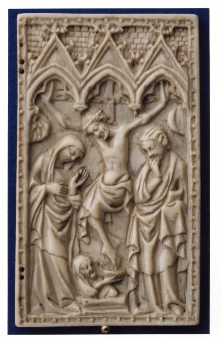 Panel, 1 register, 3 arches across (frise d'arcatures; plaquette) (Front)