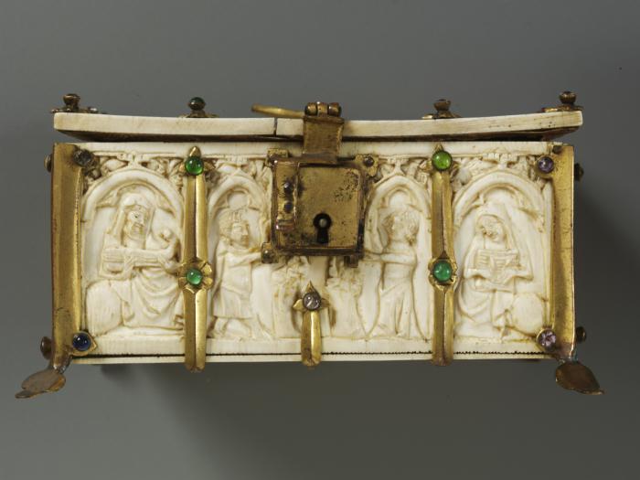 Casket (coffret; frise d'arcatures) (Body, front)