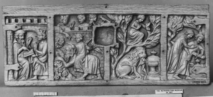 Panel (fragment of a casket; front) (Front)
