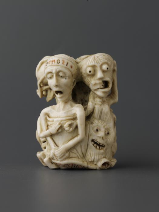 Rosary bead, 4 faces (chapelet) (Side)